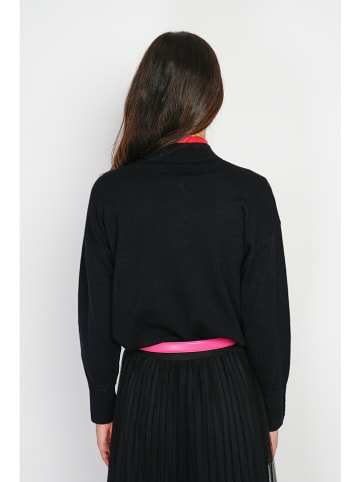 ASSUILI Kaschmir-Pullover in Schwarz