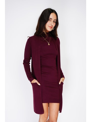 ASSUILI Kasjmieren twinset bordeaux