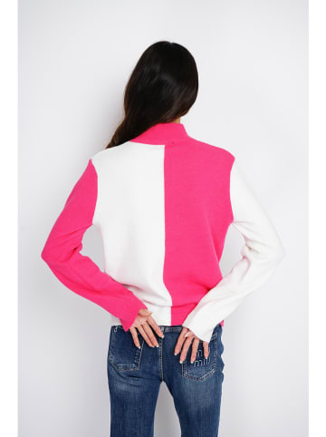 ASSUILI Trui roze/wit