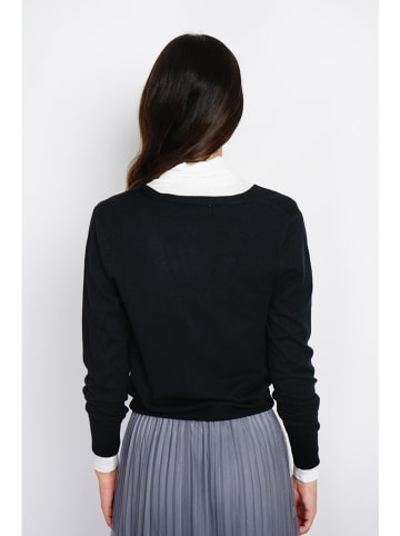 ASSUILI Kaschmir-Cardigan in Schwarz