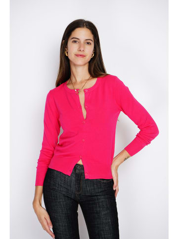 ASSUILI Cardigan in Pink
