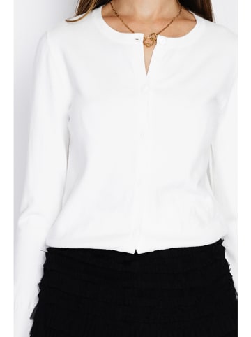 ASSUILI Cardigan in Weiß