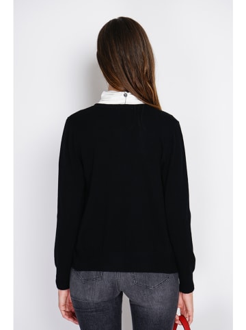 ASSUILI Cardigan in Schwarz