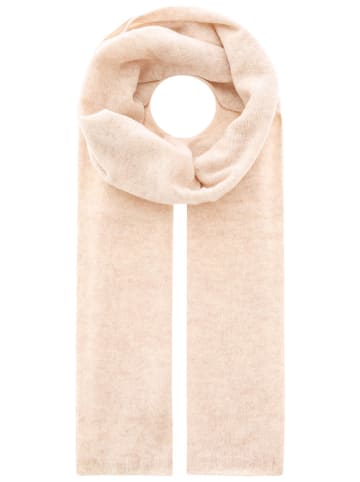 Zwillingsherz Kaschmir-Schal in Hellbeige - (L)180 x (B)28 cm