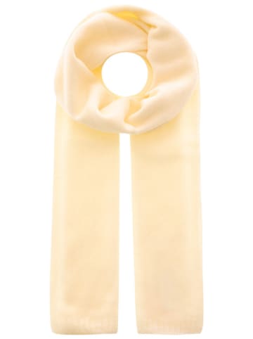 Zwillingsherz Kasjmieren sjaal crème - (L)180 x (B)28 cm