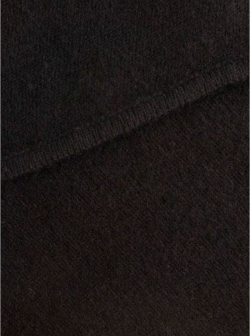 Kasjmieren driehoekige doek zwart - (L)175 x (B)120 cm