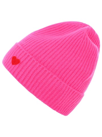 Zwillingsherz Kasjmieren beanie roze