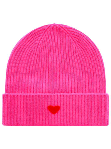 Zwillingsherz Kasjmieren beanie roze