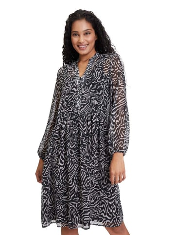 Vera Mont Kleid in Creme/ Schwarz