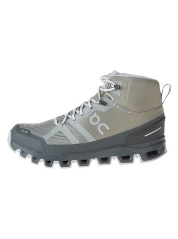 ON RUNNING Botki turystyczne "Cloudrock Waterproof 1" w kolorze khaki