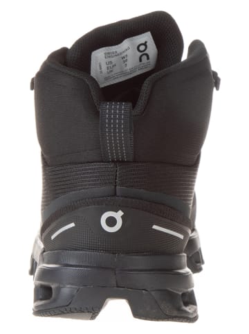 ON RUNNING Botki turystyczne "Cloudrock Waterproof 1" w kolorze czarnym