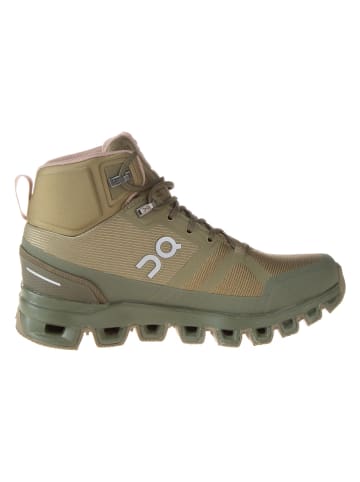 ON RUNNING Botki turystyczne "Cloudrock Waterproof 1" w kolorze khaki