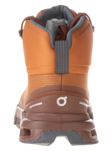 ON RUNNING Botki turystyczne "Cloudrock Waterproof 1" w kolorze pomarańczowym