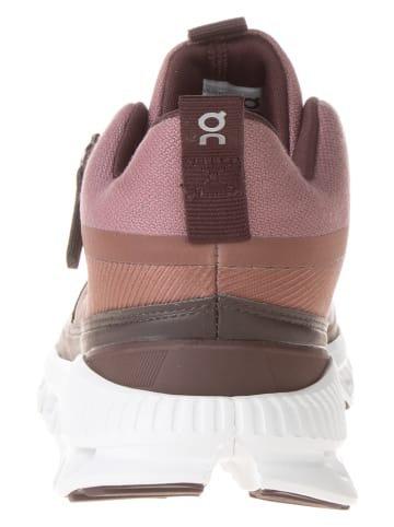 ON RUNNING Wanderschuhe "Cloud Hi Waterproof 1" in Rot/ Grau