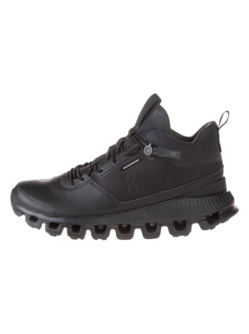 ON RUNNING Buty turystyczne "Cloud Hi Waterproof 1" w kolorze czarnym