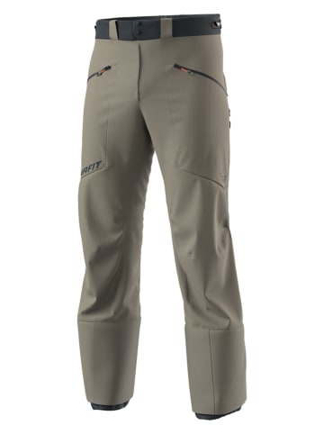 DYNAFIT Spodnie softshellowe "Radical" w kolorze khaki
