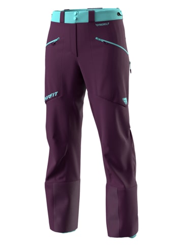 DYNAFIT Spodnie softshellowe "Radical" w kolorze fioletowym