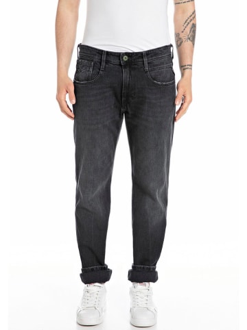 Replay Spijkerbroek "Anbass" - slim fit - antraciet