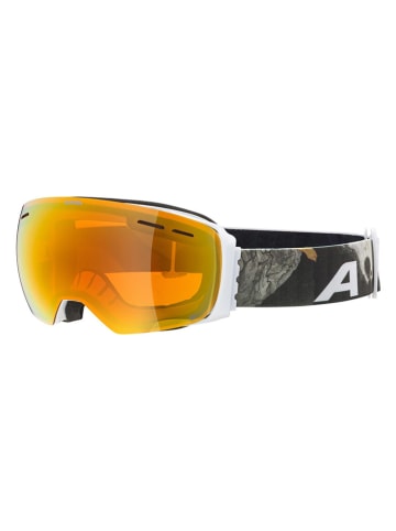 Alpina Ski-/ Snowboardbrille "Granby" in Schwarz/ Weiß/ Orange