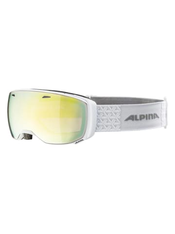 Alpina Ski-/ Snowboardbrille "Estetica" in Weiß/ Gold