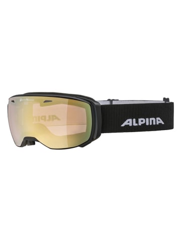 Alpina Ski-/snowboardbril "Estetica" zwart/geel