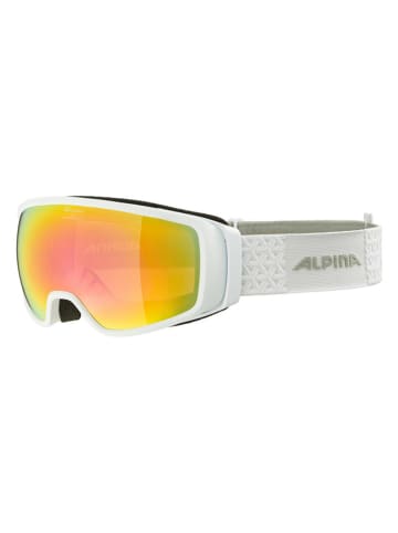 Alpina Ski-/ Snowboardbrille "Double Jack" in Weiß/ Bunt