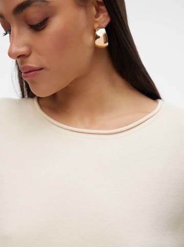 Vero Moda Pullover "Gold" in Creme