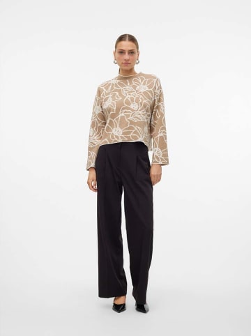 Vero Moda Sweter "New" w kolorze beżowym
