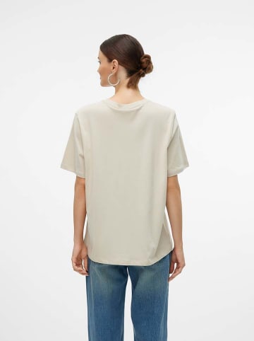 Vero Moda Koszulka "Ezra" w kolorze beżowym