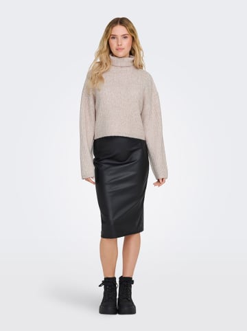 ONLY Rollkragenpullover in Beige
