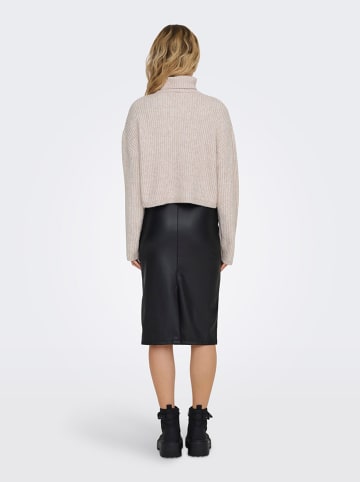 ONLY Rollkragenpullover in Beige