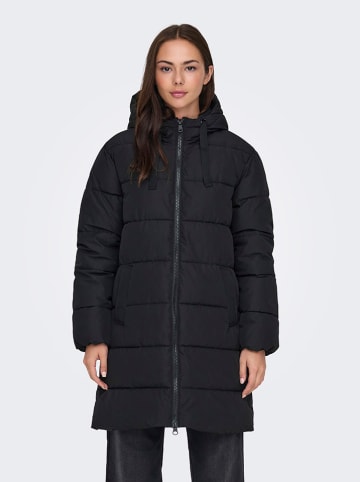 ONLY Wintermantel in Schwarz