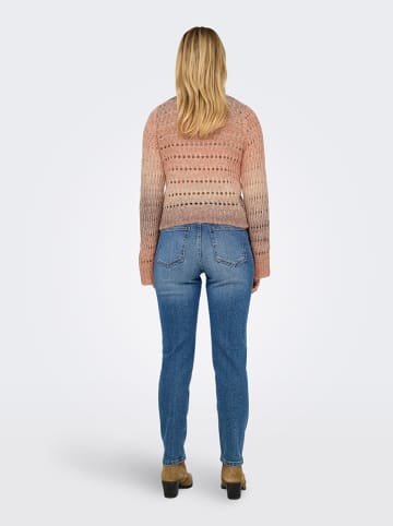 ONLY Pullover in Hellbraun/ Rosa