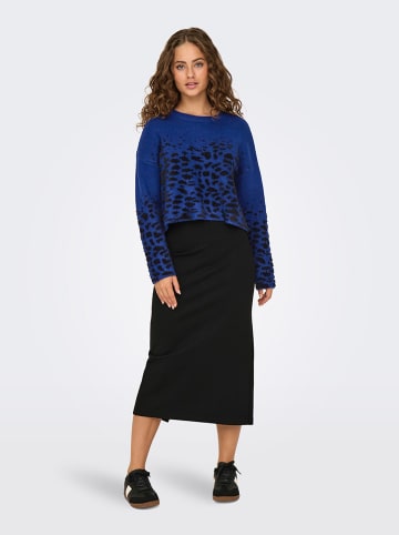 ONLY Sweter w kolorze niebiesko-czarnym