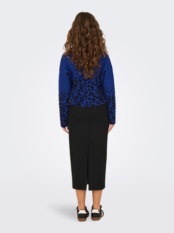 ONLY Sweter w kolorze niebiesko-czarnym