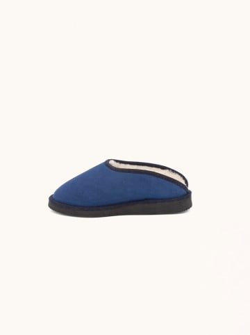 kitz-pichler Leren pantoffels "Fatima" blauw