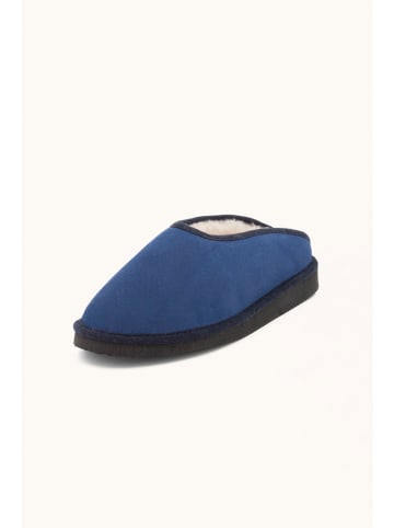 kitz-pichler Leren pantoffels "Fatima" blauw