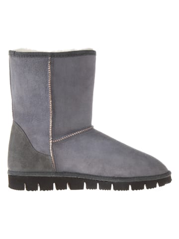 kitz-pichler Leren winterboots "WF Lamb-AMY" grijs