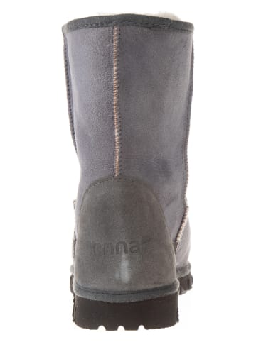 kitz-pichler Leren winterboots "WF Lamb-AMY" grijs