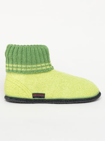 kitz-pichler Hüttenschuhe "Oetz AL" in Grün