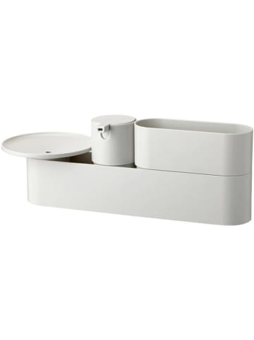 RIG-TIG Organizer "Dish-it" w kolorze szarym do zlewu - 31,5 x 11 x 12 cm