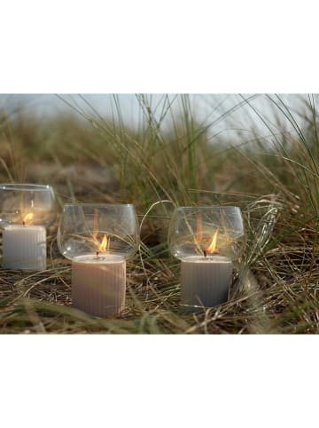 RIG-TIG Öllaterne ''Hygge'' in Grau - Ø 12 cm