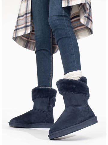 Blackfield Winterboots "Barbara" donkerblauw