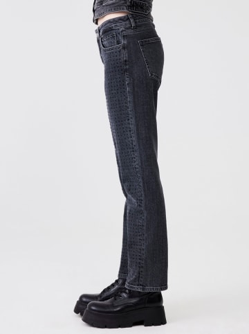 LTB Spijkerbroek - tapered fit - zwart