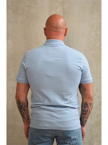 Hugo Boss Koszulka polo w kolorze błękitnym