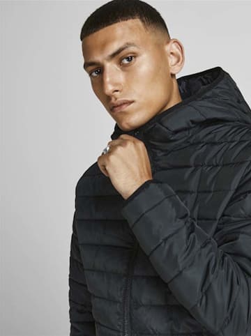 Jack & Jones Kurtka pikowana w kolorze czarnym