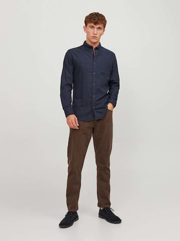 Jack & Jones Hemd - Slim fit - in Dunkelblau