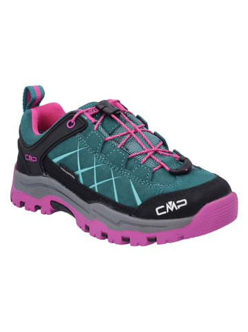 CMP Leder-Wanderschuhe "Mataar" in Türkis/ Pink