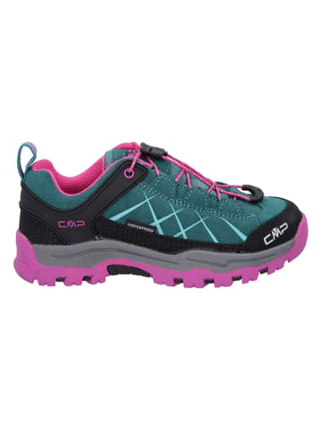 CMP Leder-Wanderschuhe "Mataar" in Türkis/ Pink