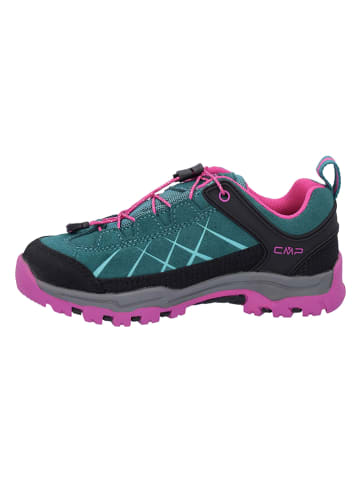 CMP Leder-Wanderschuhe "Mataar" in Türkis/ Pink